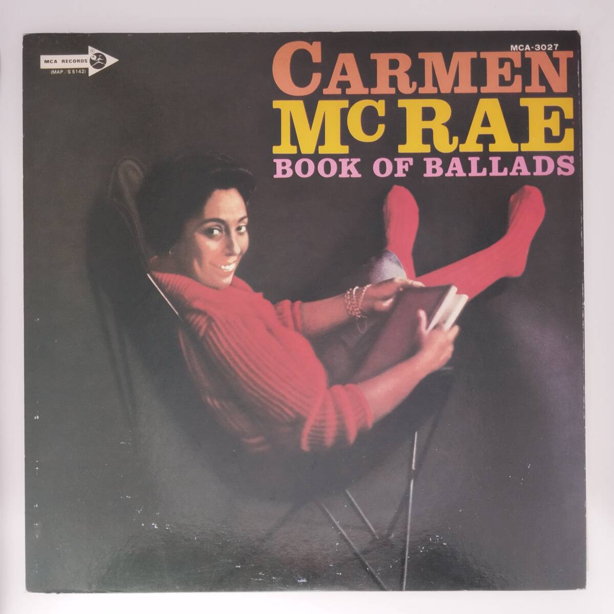 良盤屋◆LP◆Jazz:カーメン・マクレエ/ブック・オブ・バラード☆Carmen McRae/Book Of Ballads◆Vocal◆J-3949