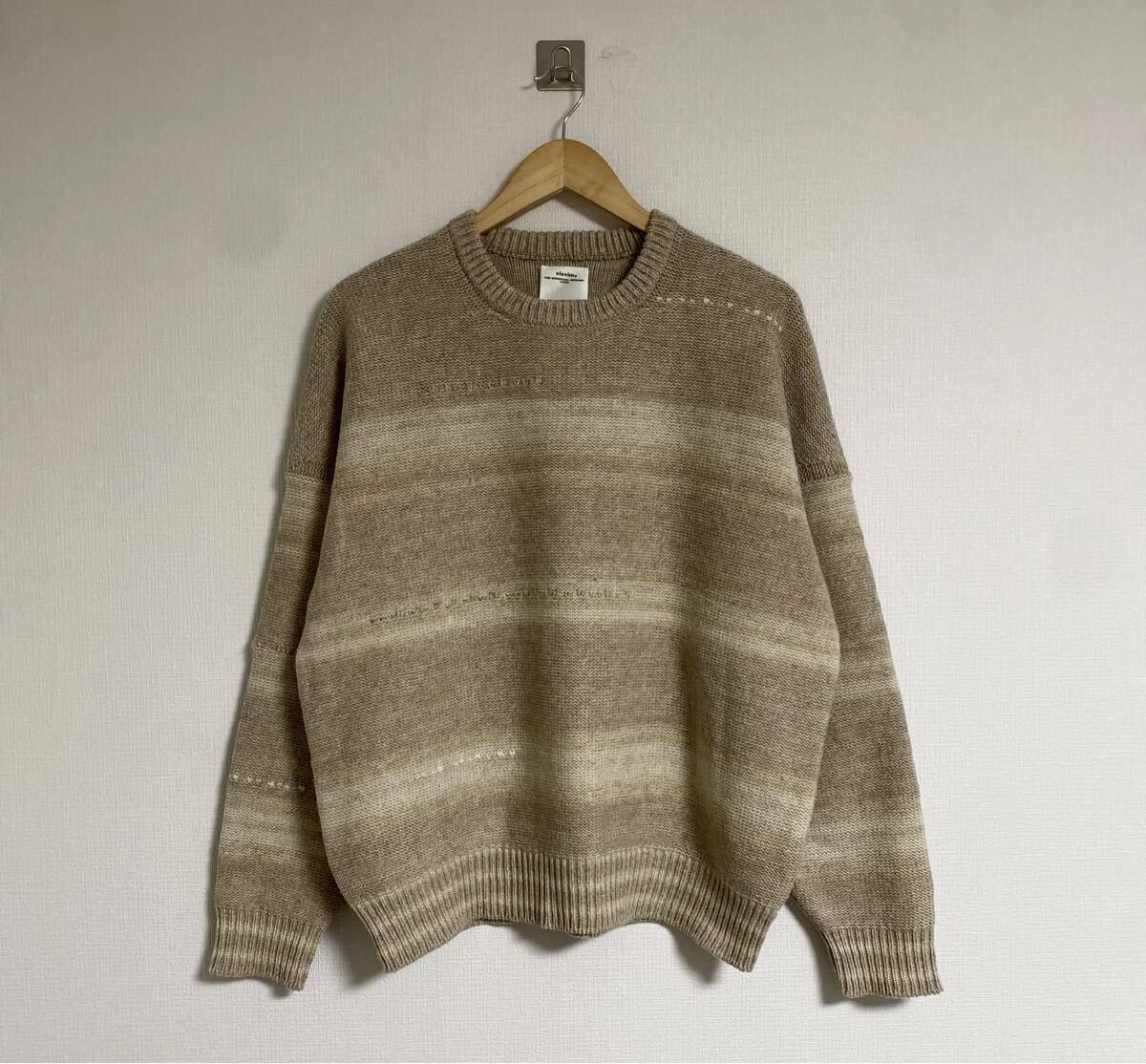 トップス visvim AMPLUS KNIT L/S GRADIENT