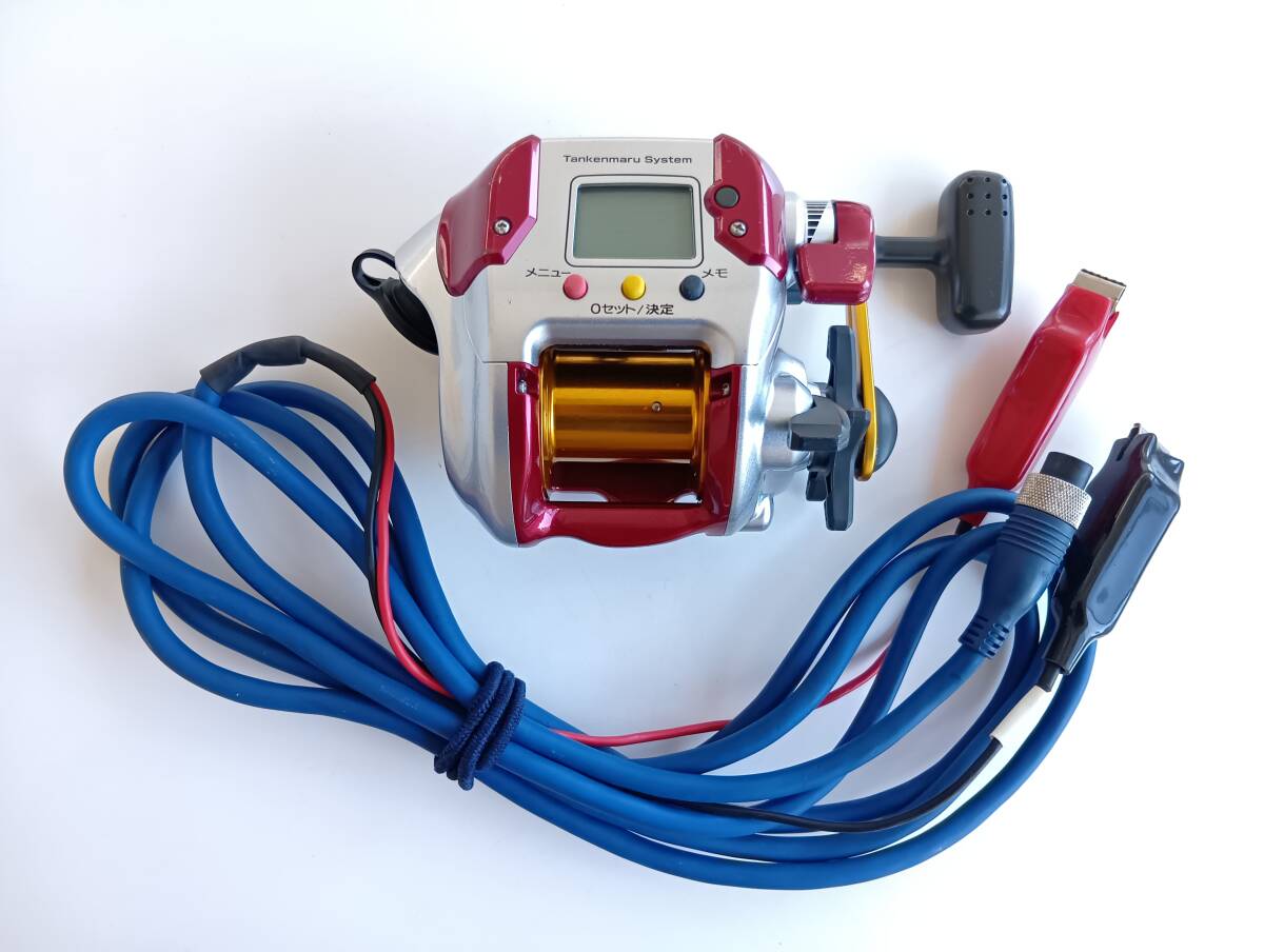 【2025-031】通電巻上OK シマノ 電動丸 プレイズ 1000 ※純正コード付属