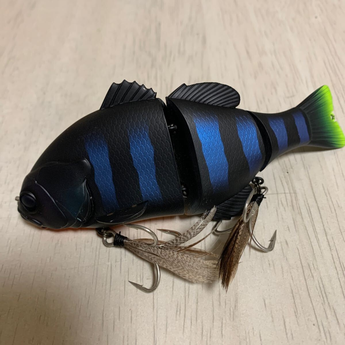 t★美品　JACKALL ジャッカル チビタレル (ブラックインパクト ギル) ビッグベイト