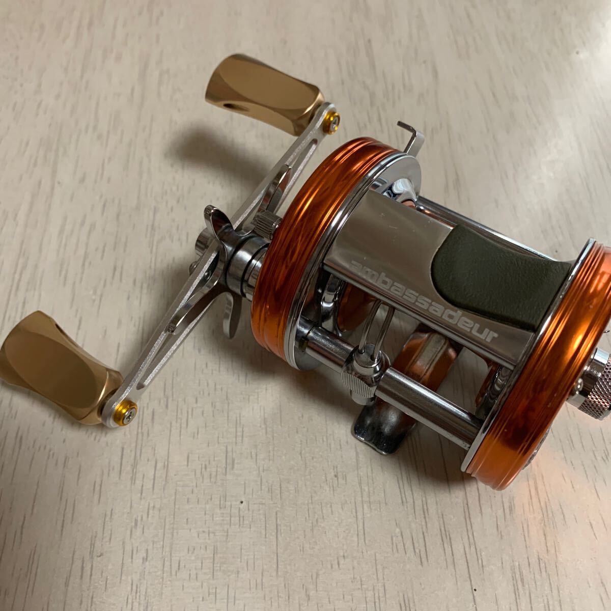 L★ アブガルシア アンバサダー 6500 CS プロロケット　　　　　　　(コパー？系 オレンジ？カラー画像良く確認ください!)