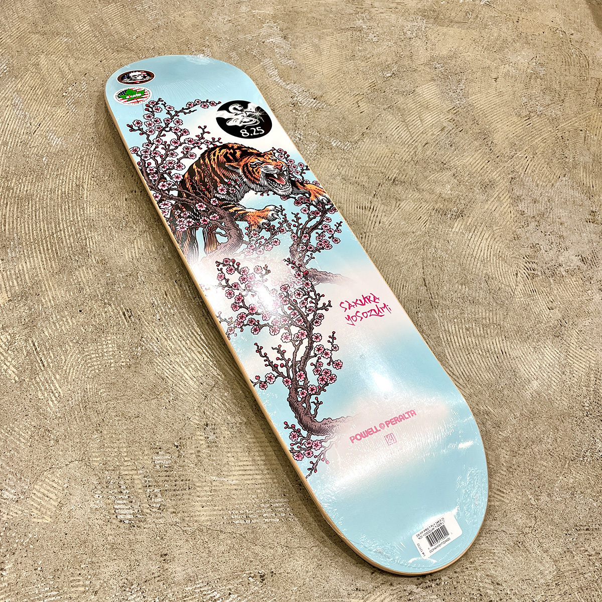 POWELL PERALTA SAKURA YOSOZUMI TIGER DECK #248 8 25INC POWELL PERALTA SAKURA YOSOZUMI TIGER DECK #248 8 25INC