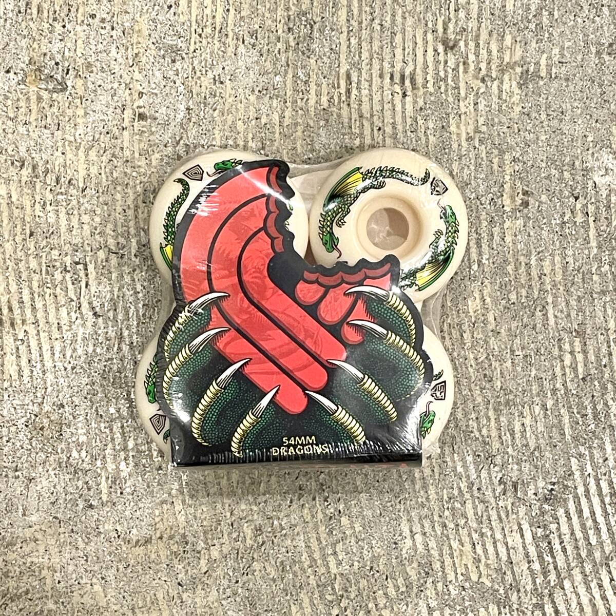 POWELL PERALTA DRAGON FOMULA WHEEL 54mm x 32mm 93A WHITE パウエルペラルタ ドラゴン フォーミュラ ウィール タイヤ スケートボード 白