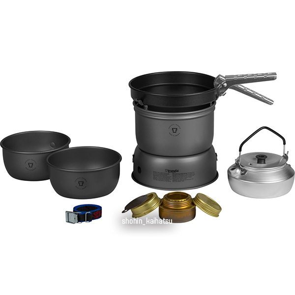 パリコレクション トランギア ストームクッカーSハードアノダイズドUL TR-325 kettle with TR-27-3HA のセット★Trangia 0.6L ケトル と クッカー