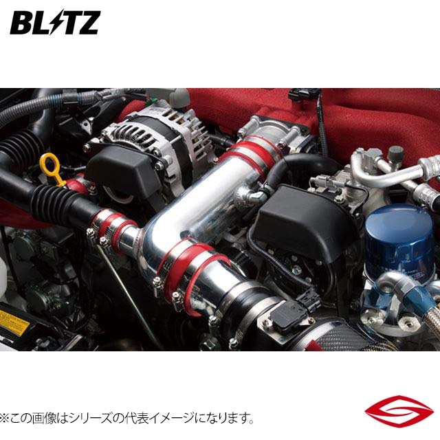 BLITZ サクションキット BRZ ZC6 カラー:赤 (55723)ブリッツ