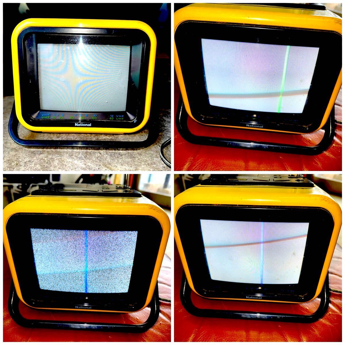 National ナショナル TH8-V10V カラーテレビ ビデオ 1985阪神 National ナショナル TH8-V10V カラーテレビ ビデオ 1985阪神