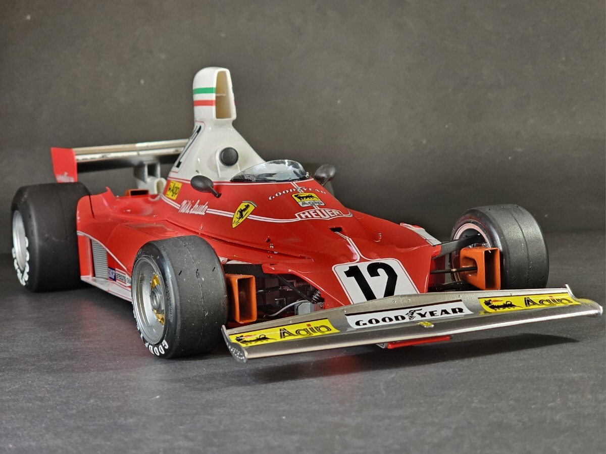 タミヤ 1/12 フェラーリ312T 1975モナコGP ビッグスケール タミヤ 1/12 フェラーリ312T 1975モナコGP ビッグスケール