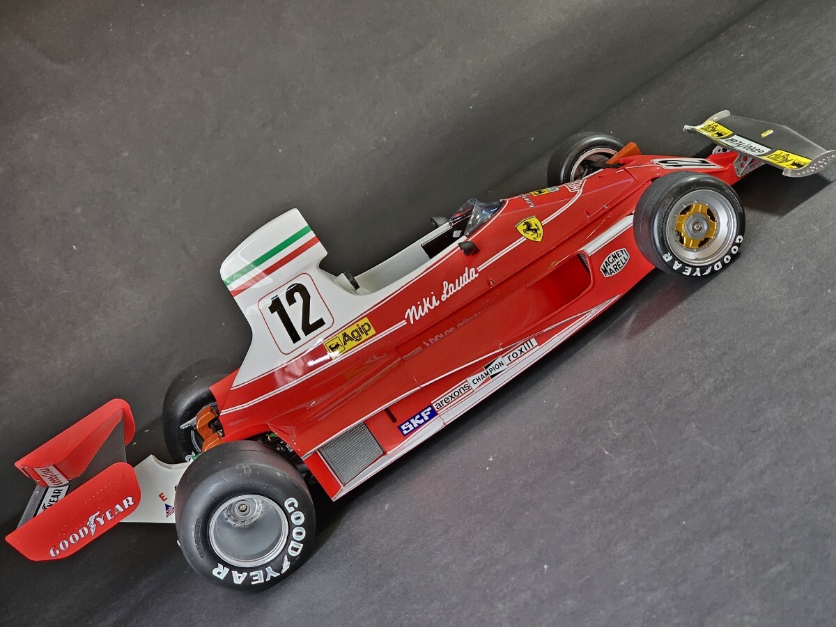 タミヤ 1/12 フェラーリ312T 1975モナコGP ビッグスケール タミヤ 1/12 フェラーリ312T 1975モナコGP ビッグスケール