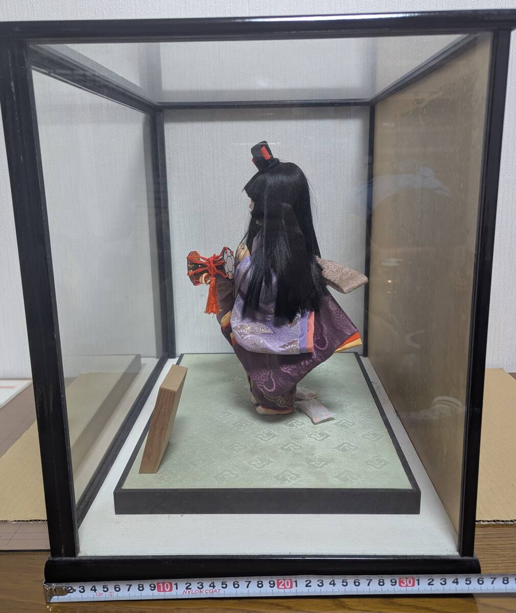 昭和レトロ 當(dāng)時(shí)品 縁起物 ひな祭り 雛人形 舞踴人形 日本人形 ひなだん ひな壇 舞姫 人形ケース あやの 著物 日本踴り 鼓 和室飾り