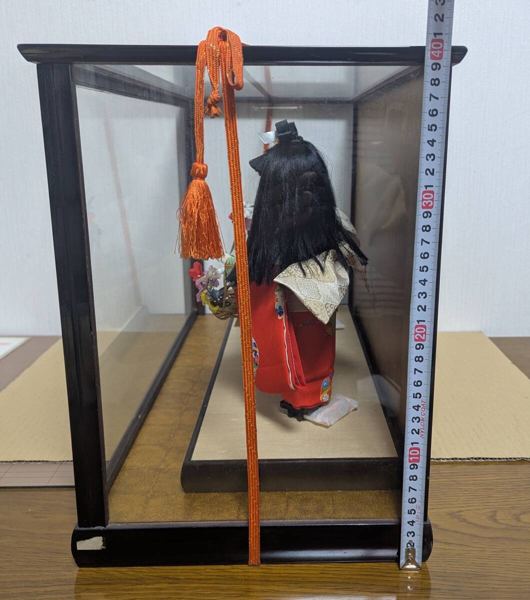昭和レトロ 當(dāng)時(shí)品 春光作 花游び 縁起物 ひな祭り 雛人形 舞踴人形 日本人形 ひなだん お祝い 舞姫 人形ケース 著物 日本踴り 鼓 和室飾り