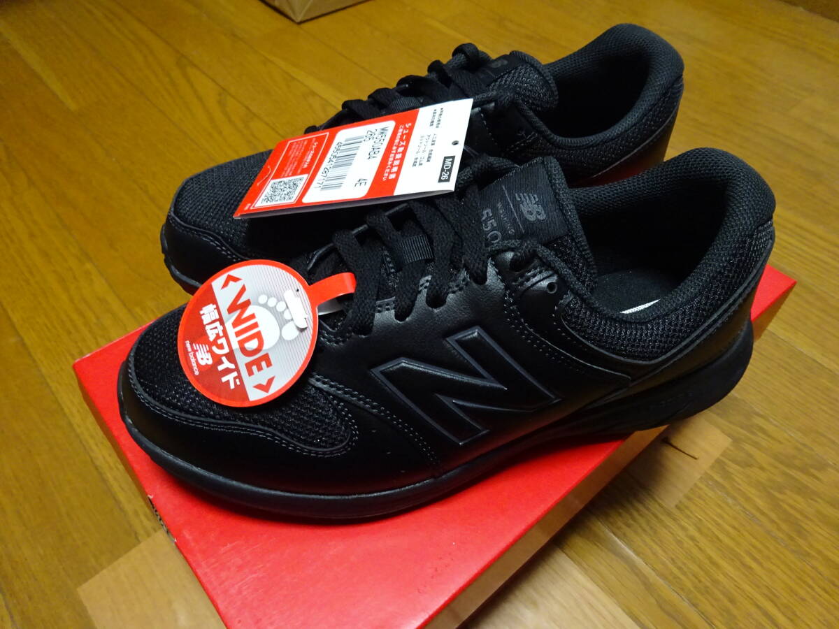 ＜正規ニューバランス純正＞＜完全新品完全未使用＞＜送料無料＞NewBalnce/ニューバランス/MW550/AB4/4E/ブラック/26.5cm/超軽量/安心定番