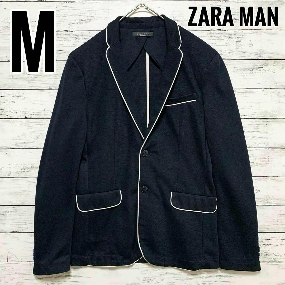 ZARA MAN ジャケット　ブラック　テーラードジャケット　冠婚葬祭　【М】