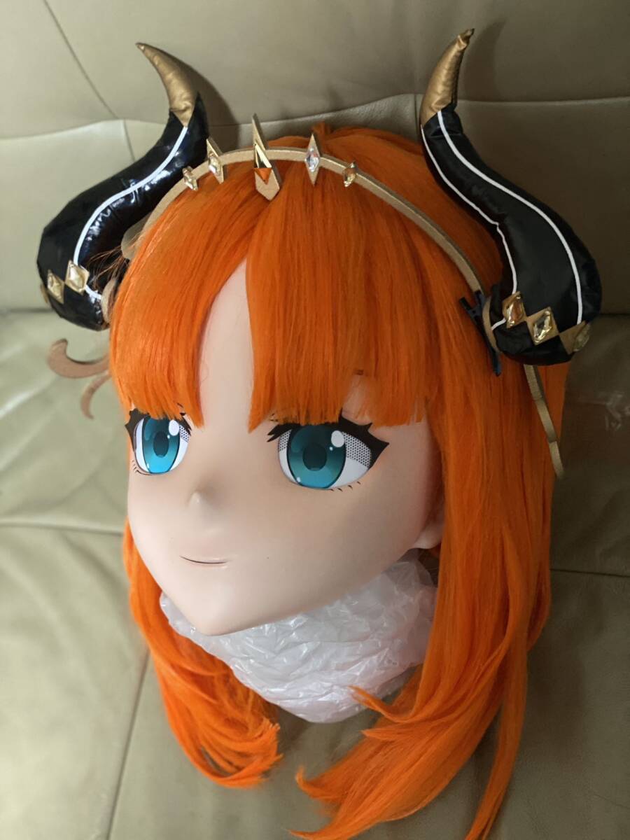 全頭面 原神 ニィロウ 着ぐるみ マスク コスプレ 鍵つき 全頭面 原神 ニィロウ 着ぐるみ マスク コスプレ 鍵つき
