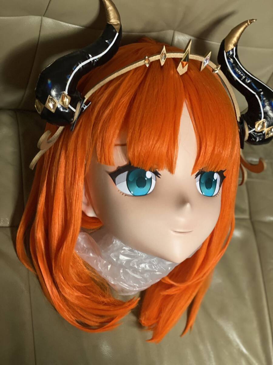 全頭面 原神 ニィロウ 着ぐるみ マスク コスプレ 鍵つき 全頭面 原神 ニィロウ 着ぐるみ マスク コスプレ 鍵つき
