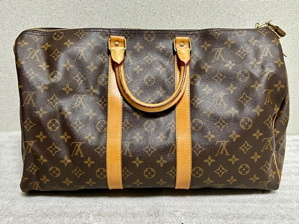 LOUIS VUITTON キーポル45 モノグラム ボストンバッグ ルイ LOUIS VUITTON キーポル45 モノグラム ボストンバッグ ルイ
