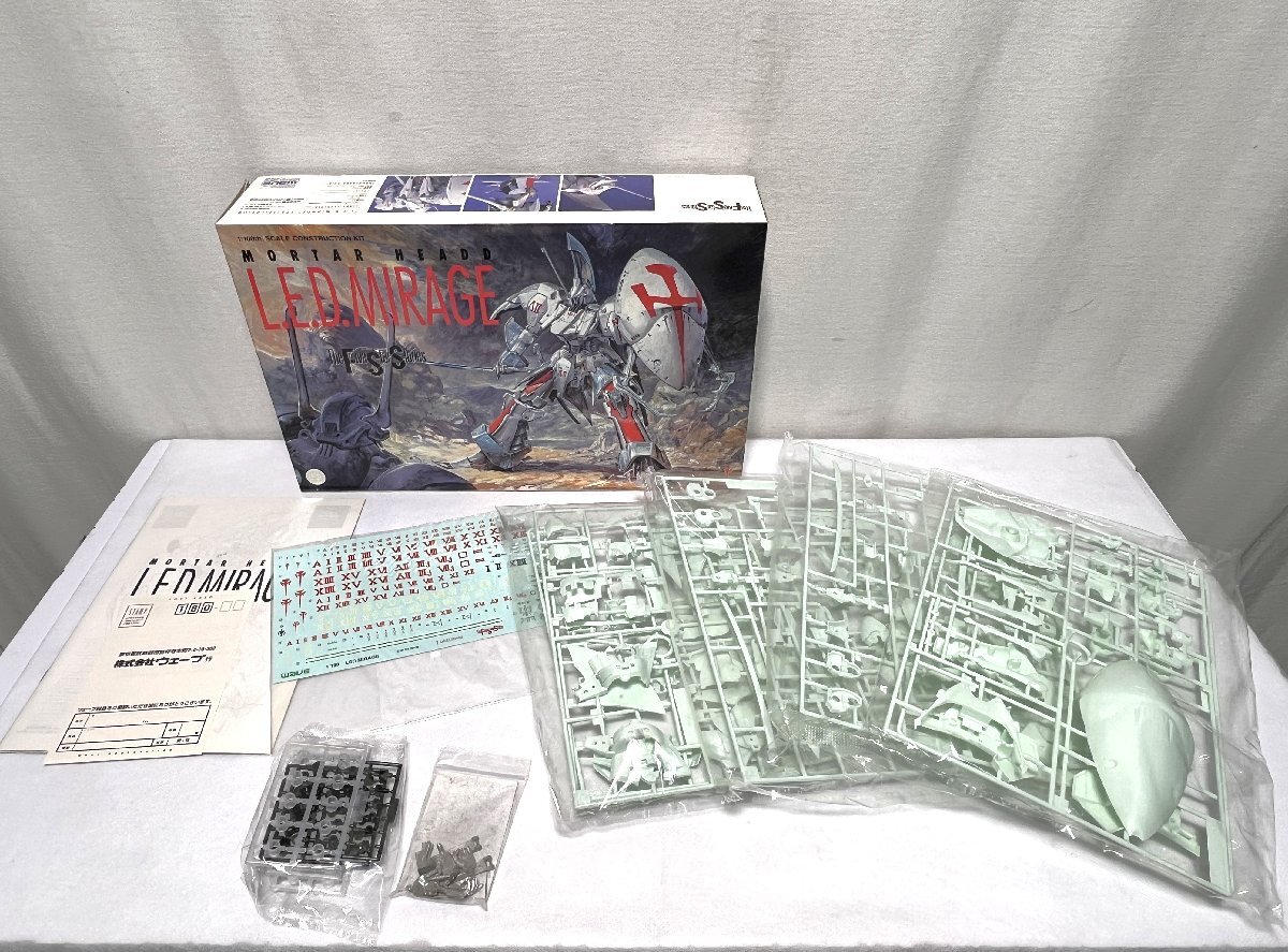 ▽WAVE ウェーブ TheFiveStarStories 1/100 レッドミラージュ (10周年) プラモデル 未組立 現状品・カビ臭あり▽012164