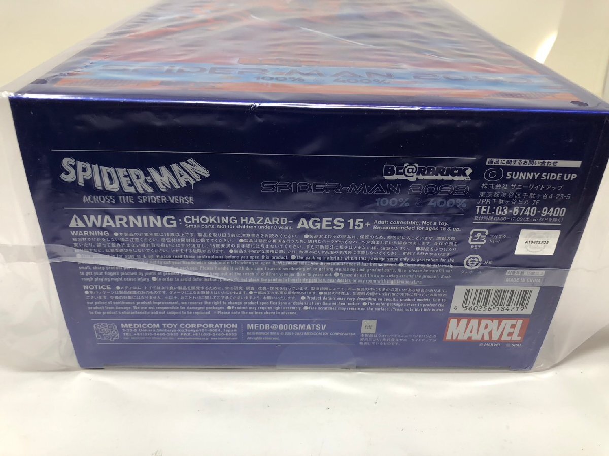◇未使用 未開封 BE@RBRICK SPIDER-MAN アクロス ベアブリック ◇未使用 未開封 BE@RBRICK SPIDER-MAN アクロス ベアブリック