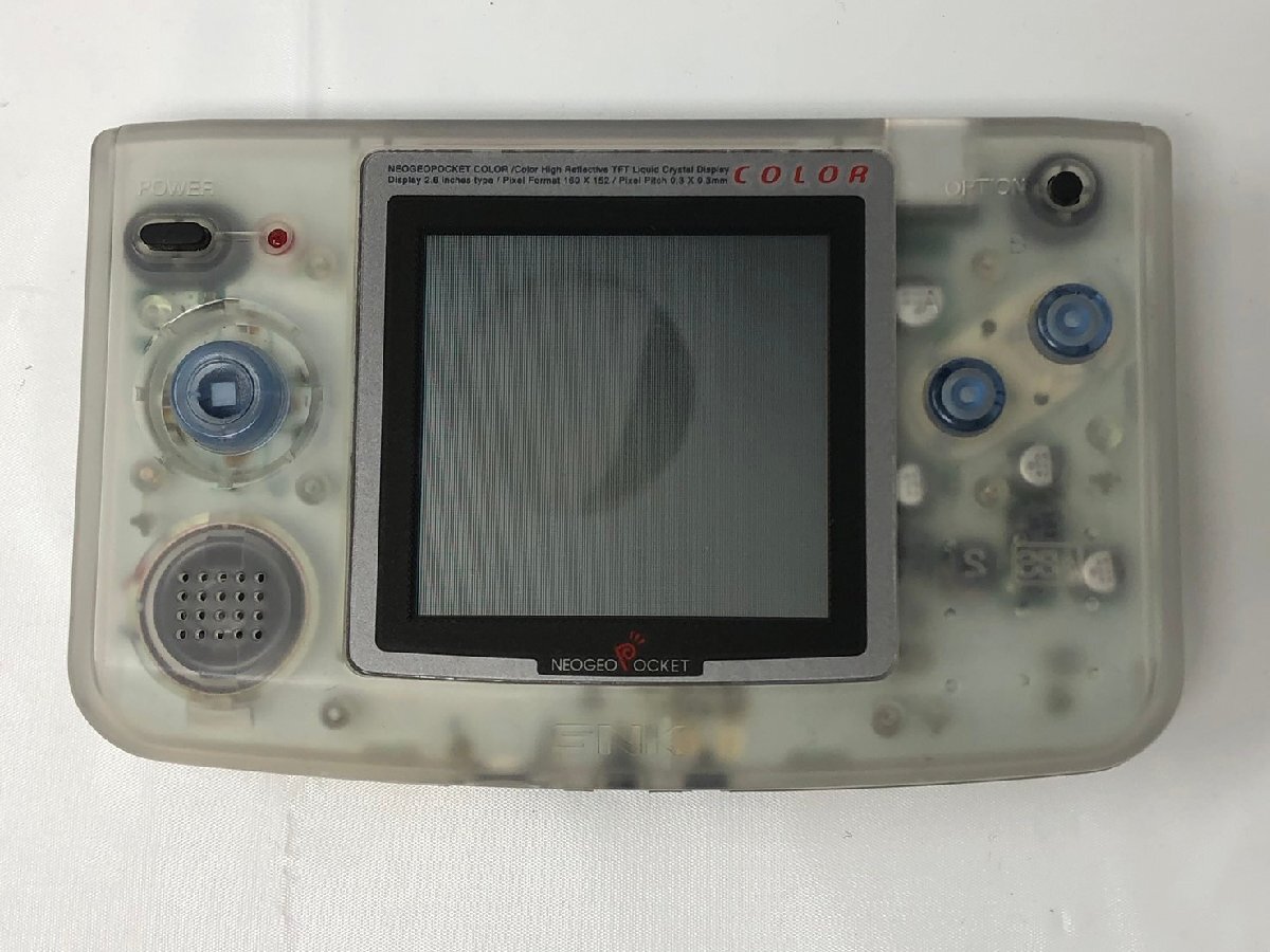 ◆ネオジオポケットカラー NEOGEOPOCKET COLOR 本体 中古 現状◆15295