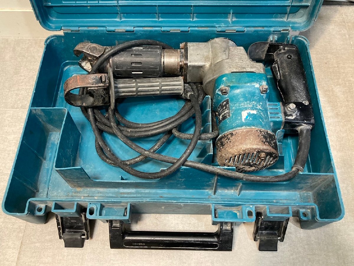 ◆Makita マキタ 電気ハンマー HM0810 ハンドルグリップ,ケース付属 電動工具 中古◆13534