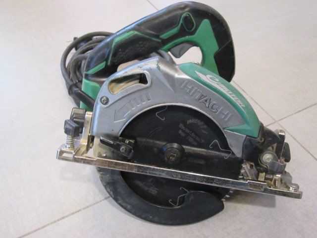 ◆HITACHI　ヒタチ　165mm深切り電子造作丸ノコ　C6UEY　中古◆13218★