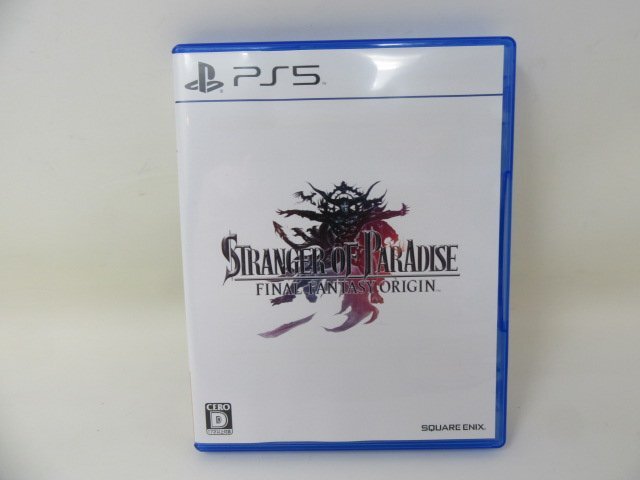 ◆PS5　TRANGEROFPARADISE　ストレンジャーオブパラダイス　ファイナルファンタジーオリジン　中古◆4594