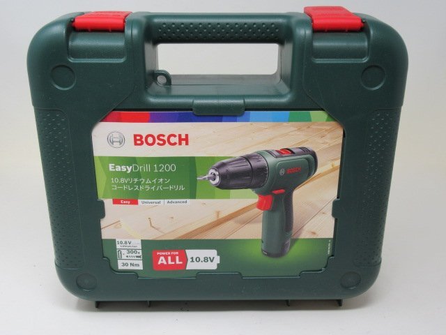 ◆未使用　BOSCH　ボッシュ　コードレスドリルドライバー　EasyDrill1200　保管品◆12340★