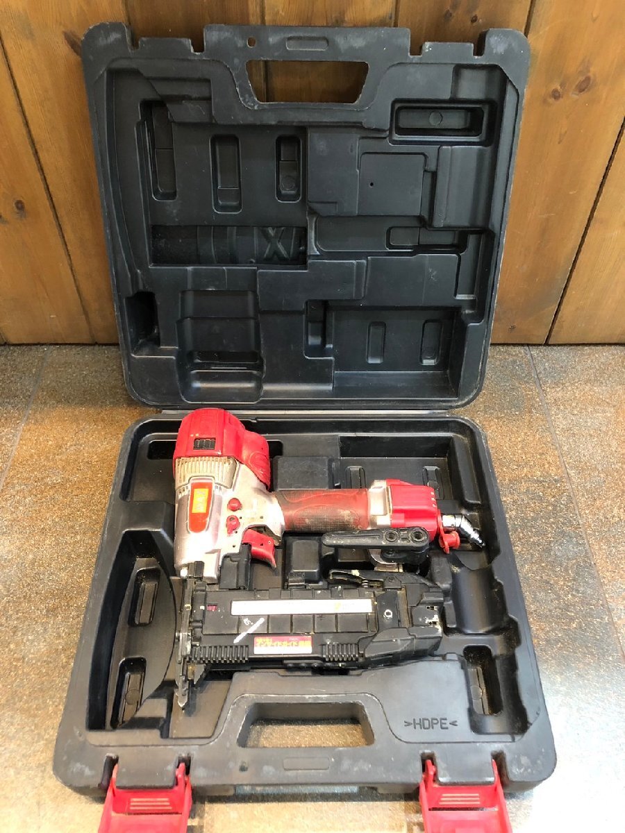 ◆MAX マックス スーパーネイラ HA-50F1 フロア ステープル用 エアネイラ 釘打機 中古◆12828★