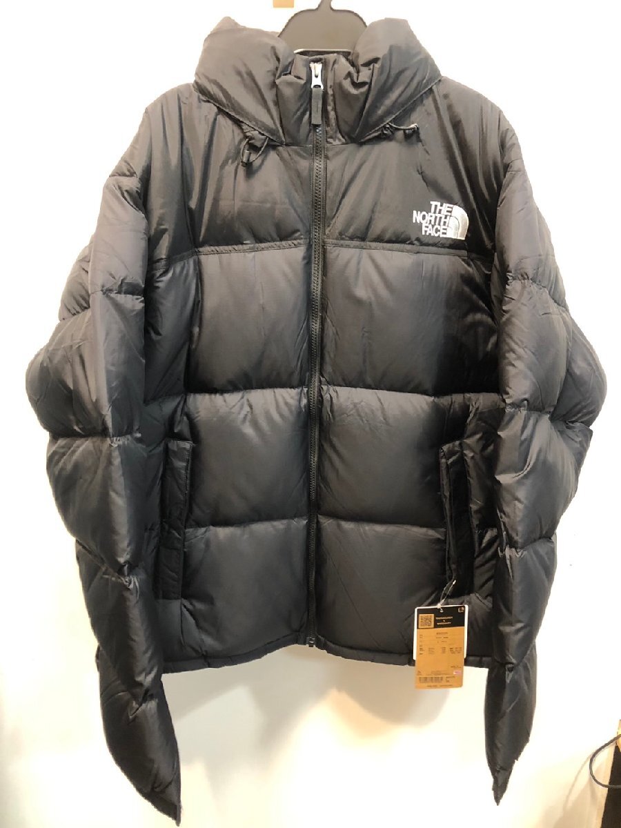 ◆未使用 タグ付き THE NORTH FACE ザノースフェイス ヌプシ ダウン ジャケット ND92335 XLサイズ ブラック◆15563★