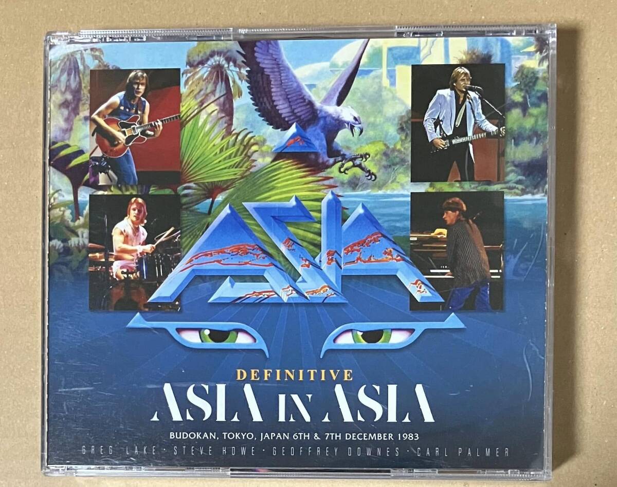 中古CD&DVD ASIA / DEFINITIVE ASIA IN ASIA　（CD２枚DVD１枚）_画像1