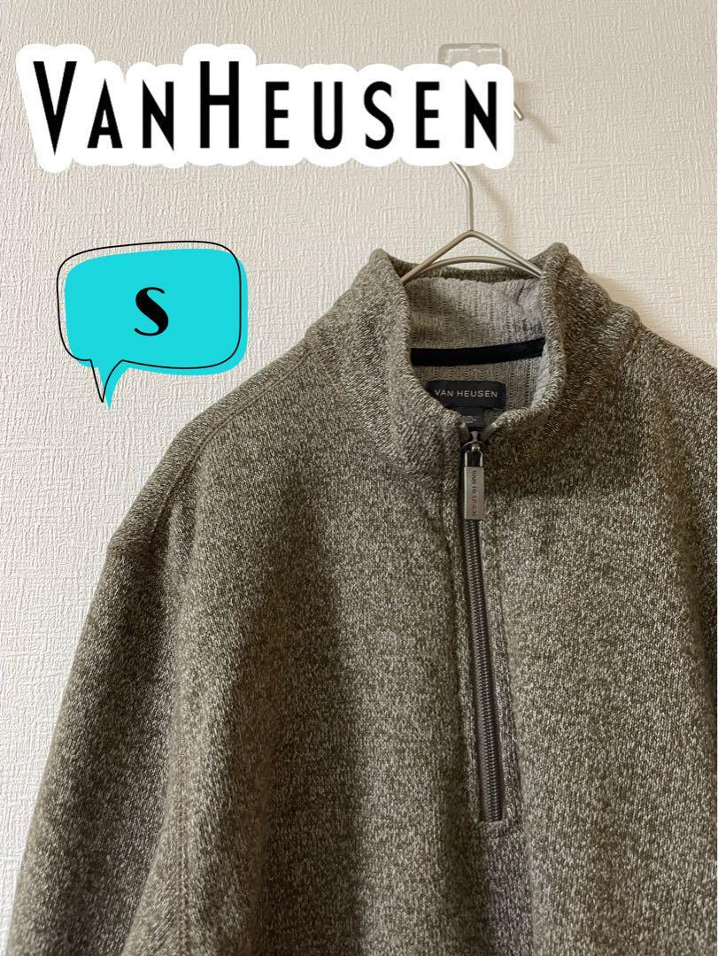 VAN HEUSEN ヴァンヒューゼン　ジップアップロングスリーブ　S