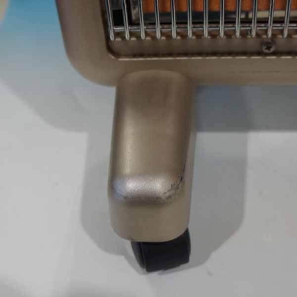 ★動作品 サンルミエ・エクセラ750 N750L-GR 遠赤外線暖房器 キャスター付き 電気ヒーター パネル★_画像5