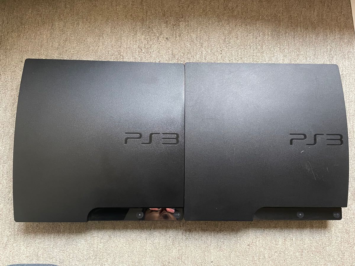 PS3 本体2点セット 動作未チェックジャンク CECH-3000A PS3 本体2点セット 動作未チェックジャンク CECH-3000A
