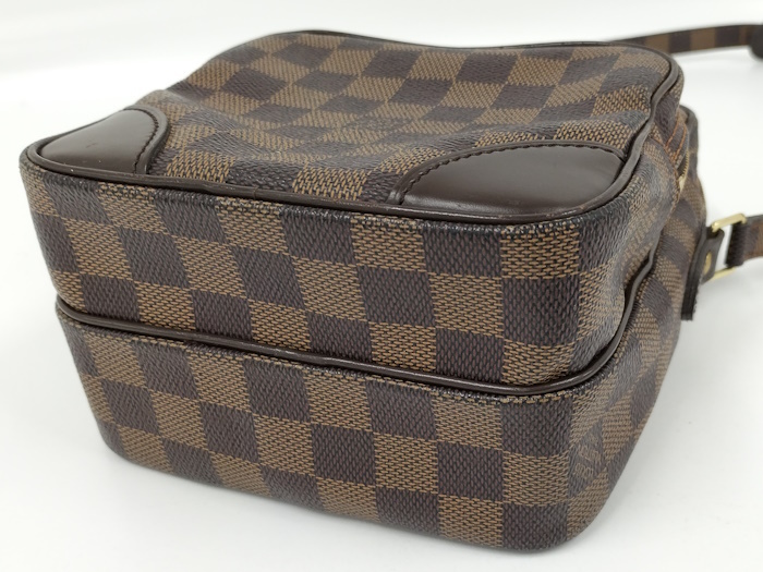 LOUIS VUITTON アマゾン ショルダーバッグ ダミエ エベヌ N48074