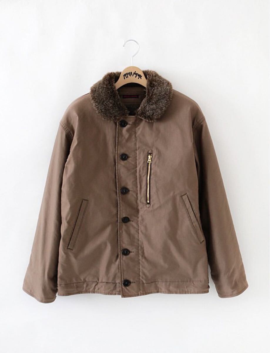 23AW blue blue ライトジャーマンクロス デッキジャケット N-1 23AW blue blue ライトジャーマンクロス デッキジャケット N-1