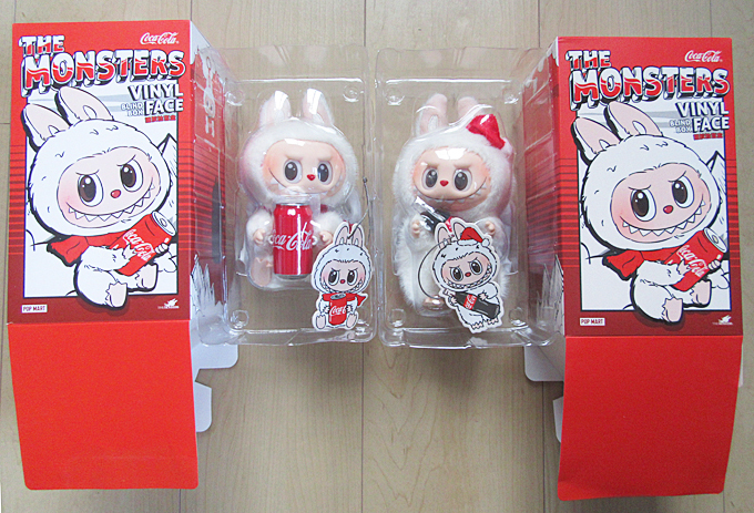 POPMART Labubu ぬいぐるみ 2種セット The Monsters COCA-COLA POPMART Labubu ぬいぐるみ 2種セット The Monsters COCA-COLA