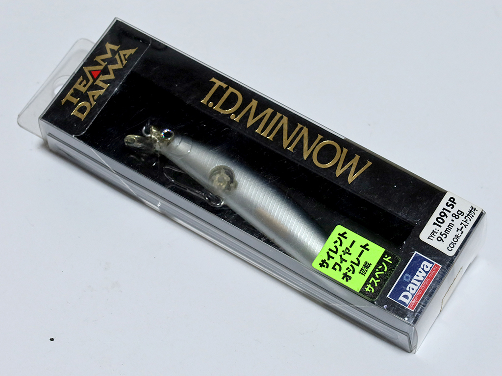 T.D.MINNOW 95SP ゴーストワカサギ TDミノー1091SP