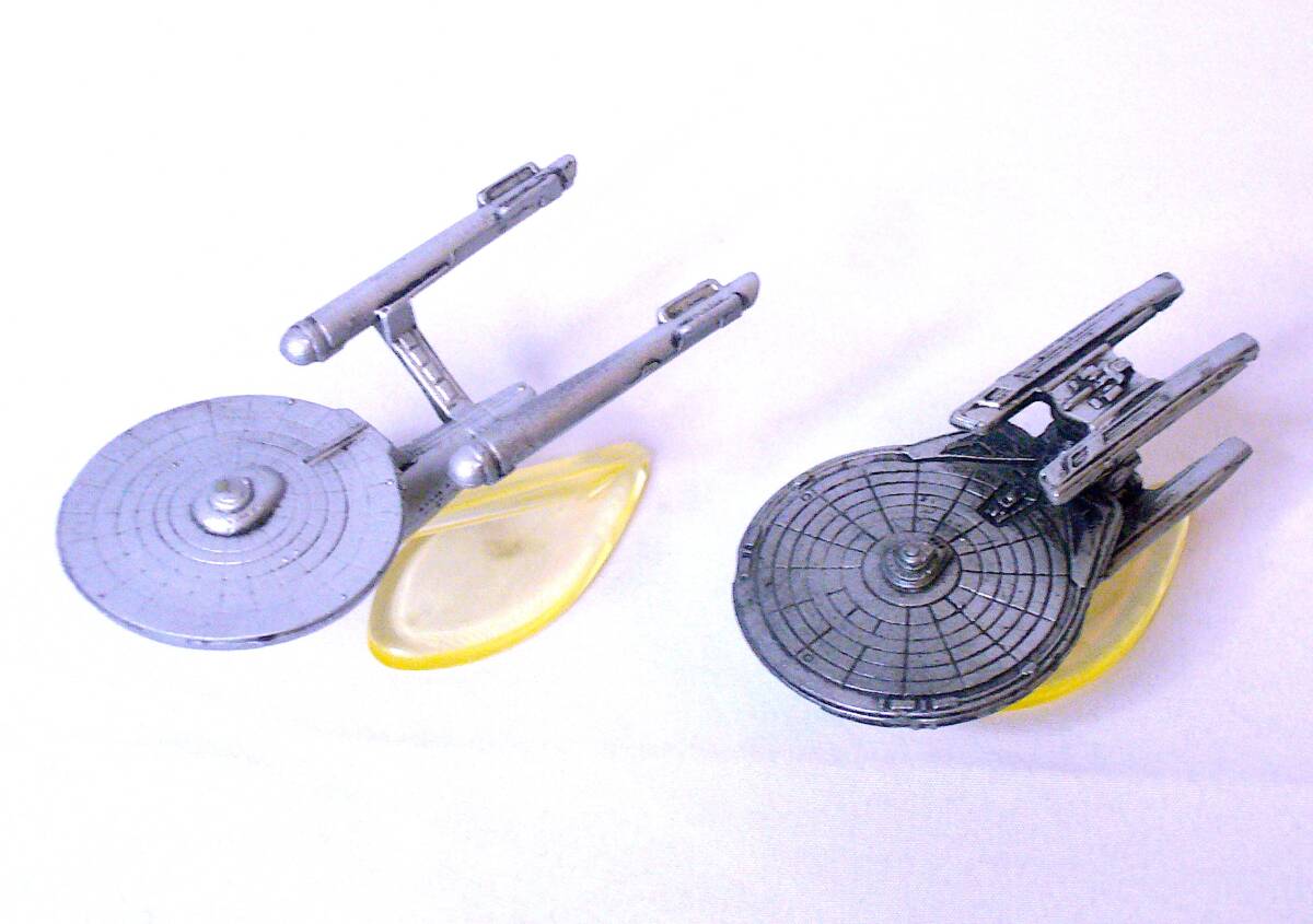 Galoob Micro Machines スタートレック テレビジョンシリーズ 1 フィギュア 全8種コンプリート 涂裝済み完成品 まとめ売り 箱なし 送料無料