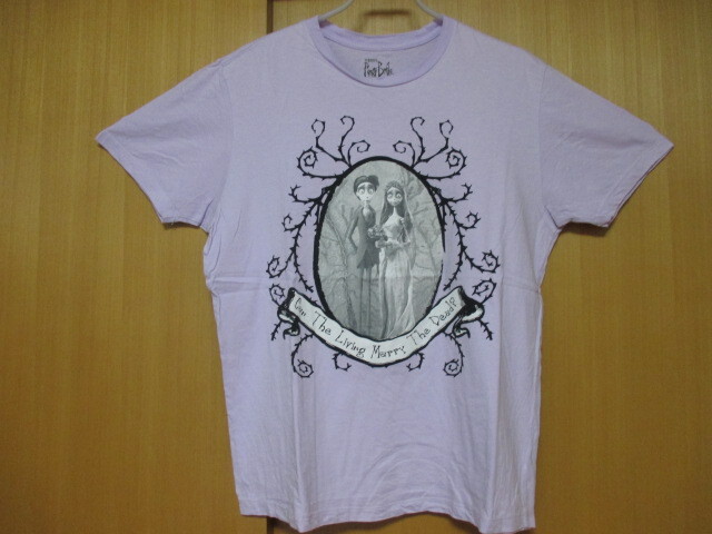 ★TIM BURTON's corpse bride ティムバートン　コープス　ブライド　キャラクターTシャツ/レディース　L