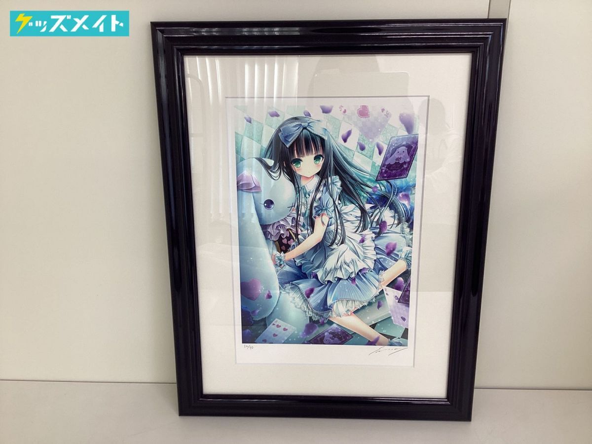 同梱不可/現状】アールビバン 版画 てぃんくる BLUCIELO IN 同梱不可/現状】アールビバン 版画 てぃんくる BLUCIELO IN