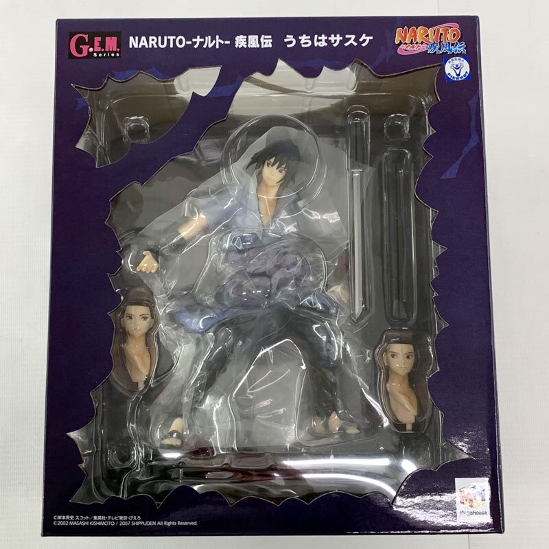 【送料0円】 NARUTO G.E.M.シリーズ 《未開封》メガハウス ナルト うちはサスケ《フィギュア・山城店》◆O5458 疾風伝 NARUTO