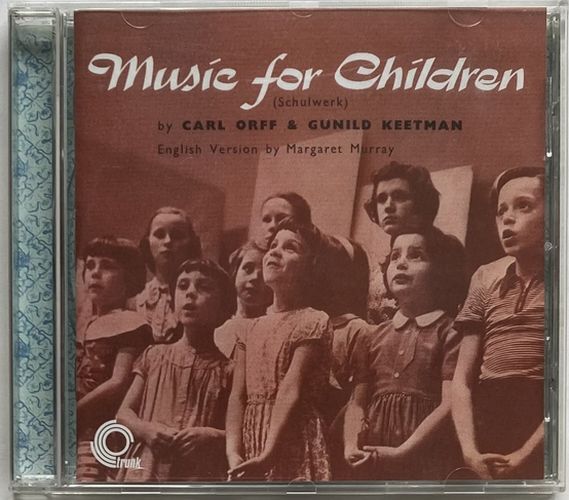 【希少レア盤】Carl Orff and Gunild Keetman/Music for Children (Schulwerk)1957年録音子供のための、子供が歌い演奏するアルバム