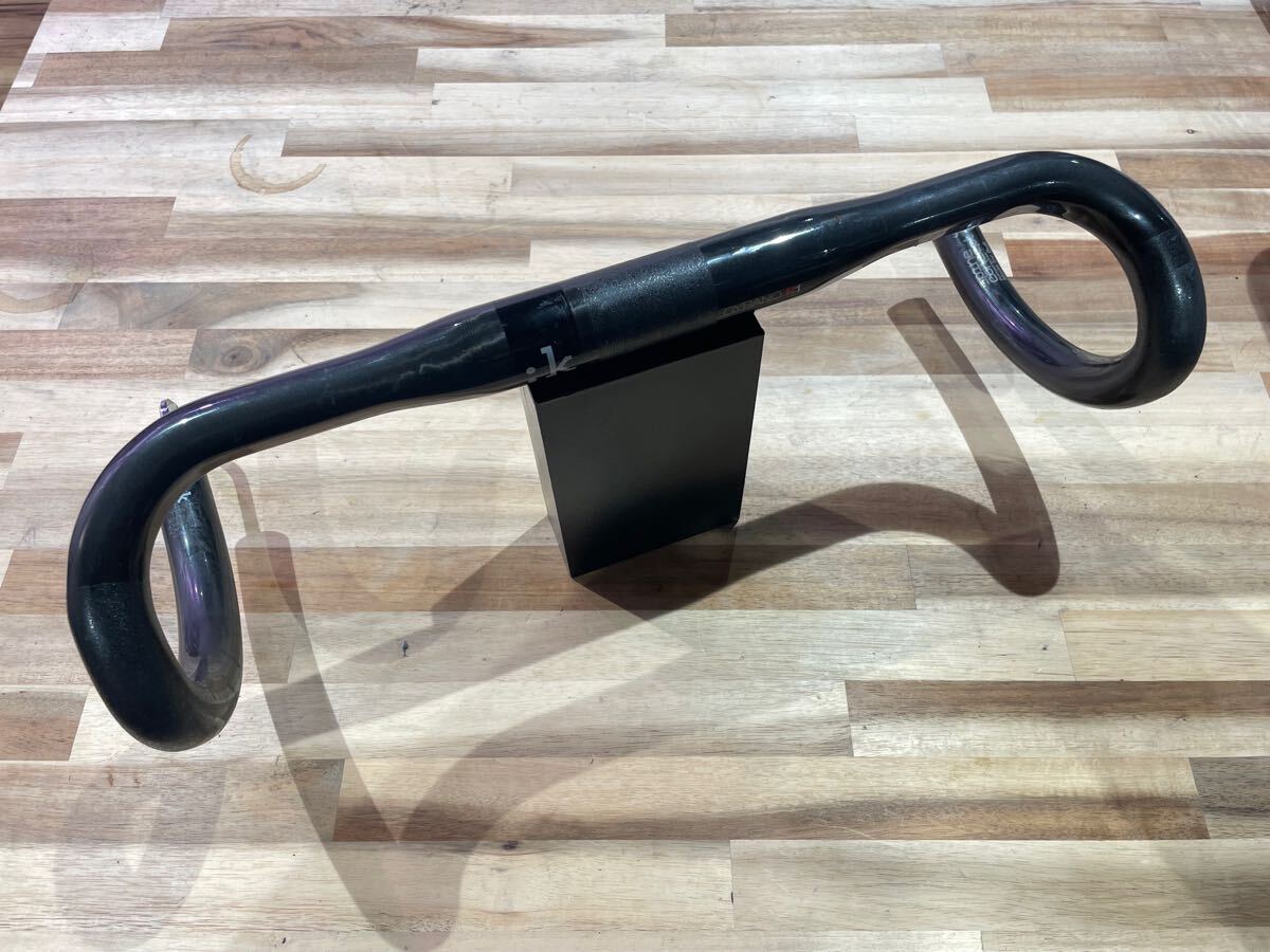 ■美品■Fizik フィジーク CYRANO BULL R1 シラノ ブル Φ31.8mm 400mm カーボン ドロップハンドル ロードバイク パーツ P2007