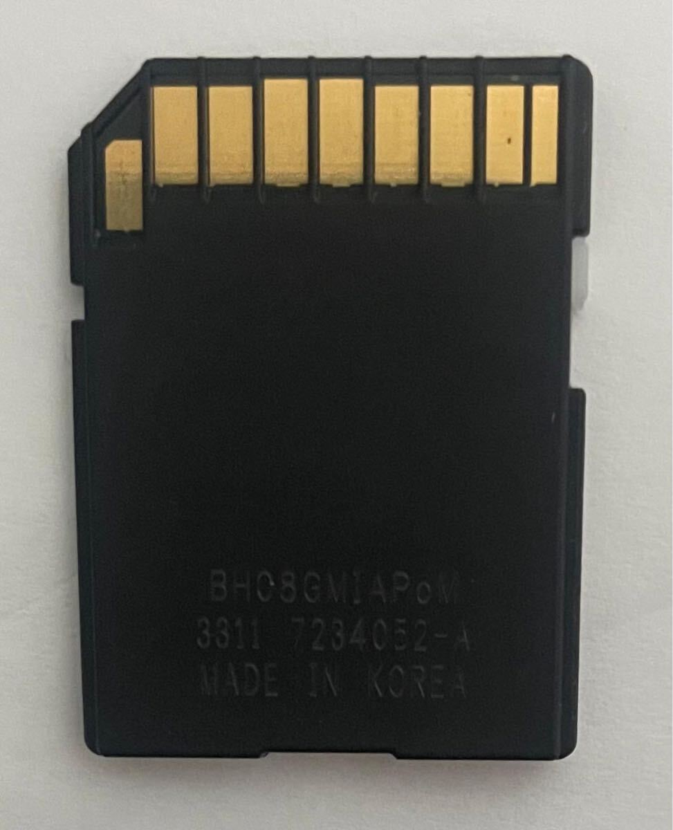 トヨタ純正 SDカードNSZT-W61G地図データ2011年(AR)
