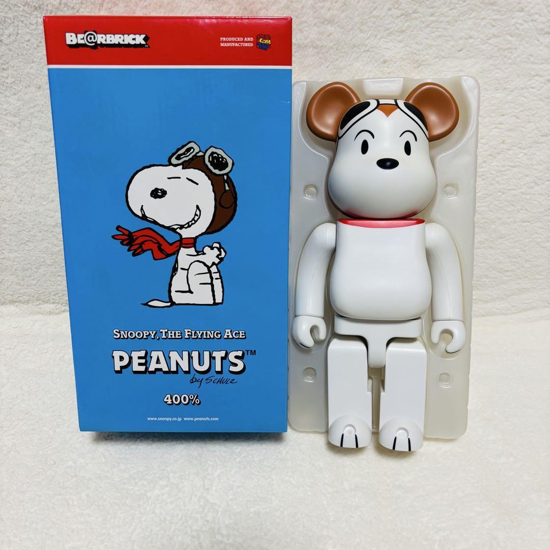 入手困難】BE@RBRICK ベアブリック SNOOPY FLYING ACE 400% 人気 入手困難】BE@RBRICK ベアブリック SNOOPY FLYING ACE 400% 人気