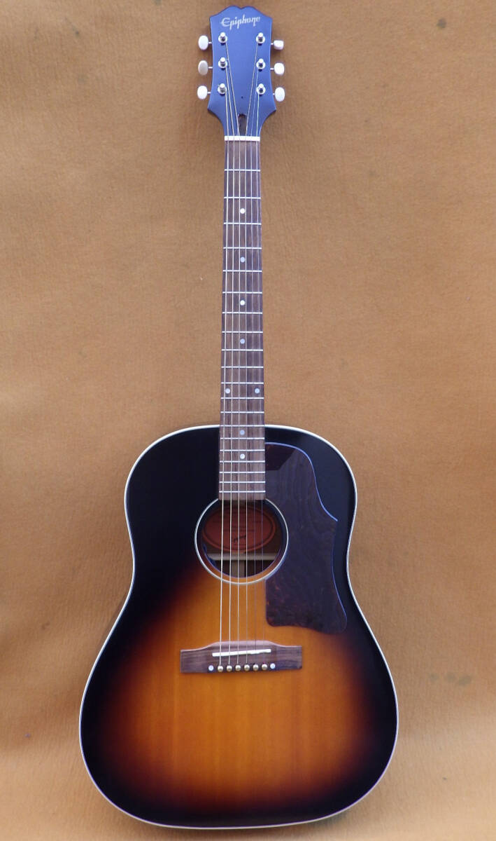 エピフォンアコギj45 ブラックエレアコ