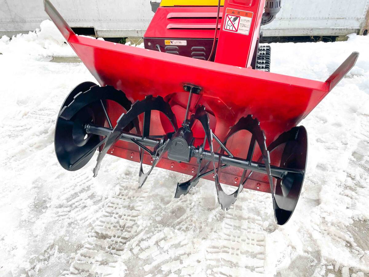 大型 ディーゼル ヤナセ11-21D 除雪機 21馬力 幅110cm 投雪25m 大型 ディーゼル ヤナセ11-21D 除雪機 21馬力 幅110cm 投雪25m