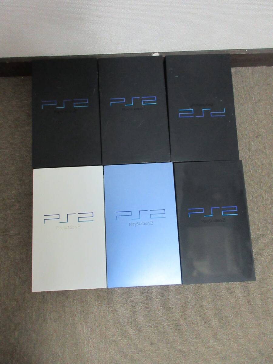 棚6・B9920　SONY　PS2　本体　SCPH-15000/SCPH-18000/SCPH-39000　2台/SCPH-50000/SCPH-55000GT　まとめ6台
