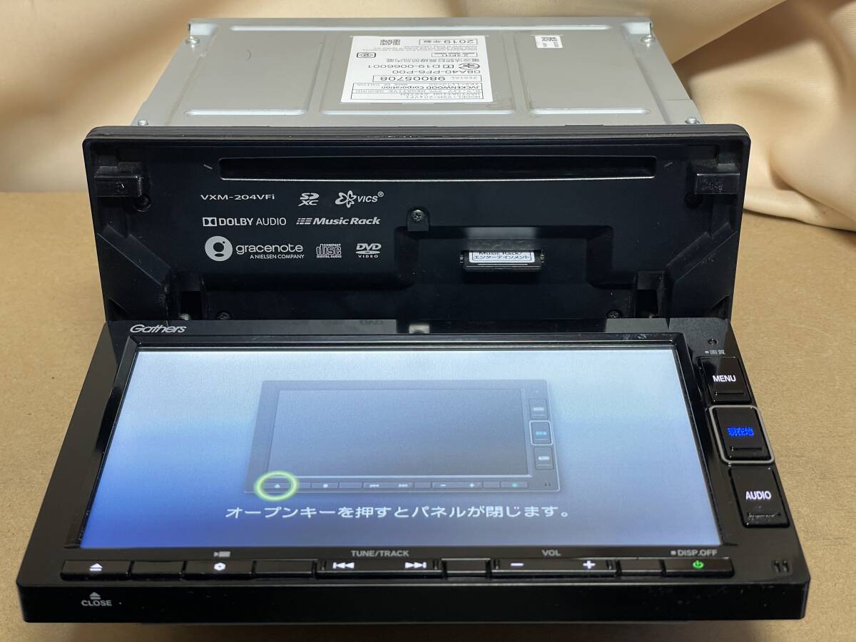 ホンダ 純正ナビ Gathersギャザズ VXM-204VFi(JVC KENWOOD製/7 ホンダ 純正ナビ Gathersギャザズ VXM-204VFi(JVC KENWOOD製/7