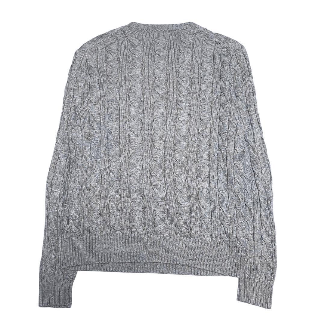 POLO Ralph Loren ポロ ラルフローレン ケーブルニット セーター SP グレー カットソー_画像2