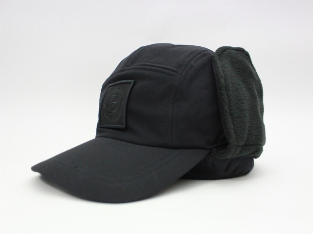 新品　ブリーフィング　フリース　キャップ　BRIEFING MS STRECH BACK FLEECE FLAP CAP ブラック 9776